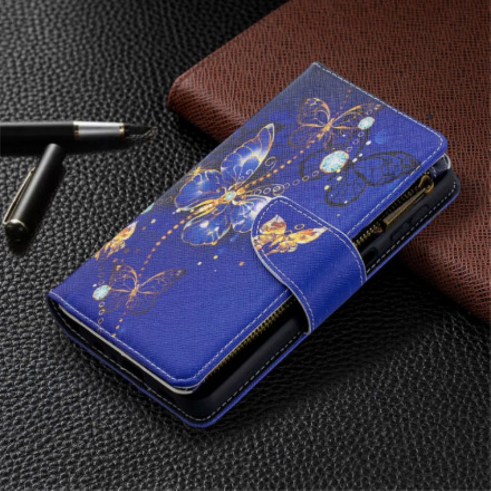 Folio-hoesje voor Samsung Galaxy A32 5G Vlinderszak Met Rits
