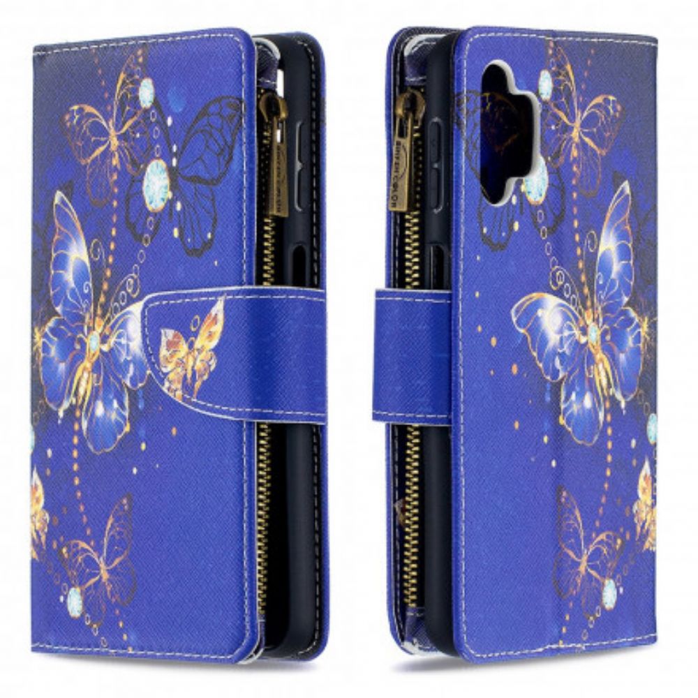 Folio-hoesje voor Samsung Galaxy A32 5G Vlinderszak Met Rits