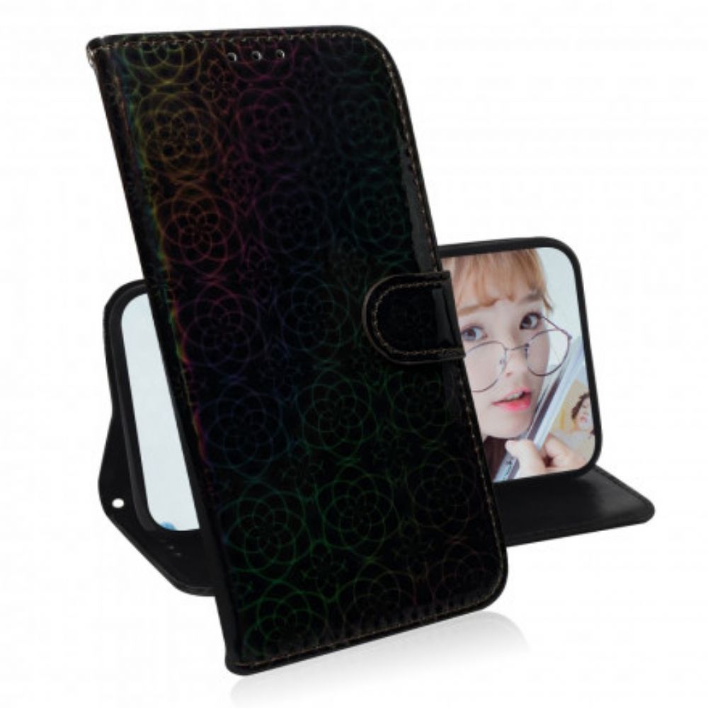 Leren Hoesje voor Samsung Galaxy A32 5G Pure Kleur