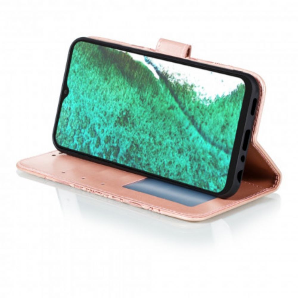 Leren Hoesje voor Samsung Galaxy A32 5G Volledige Mandala