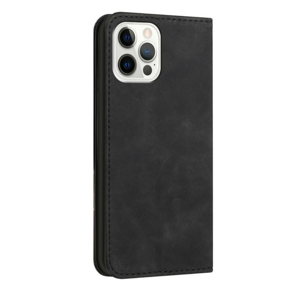 Bescherming Hoesje voor iPhone 12 / 12 Pro Folio-hoesje S-design Lederen Stijl