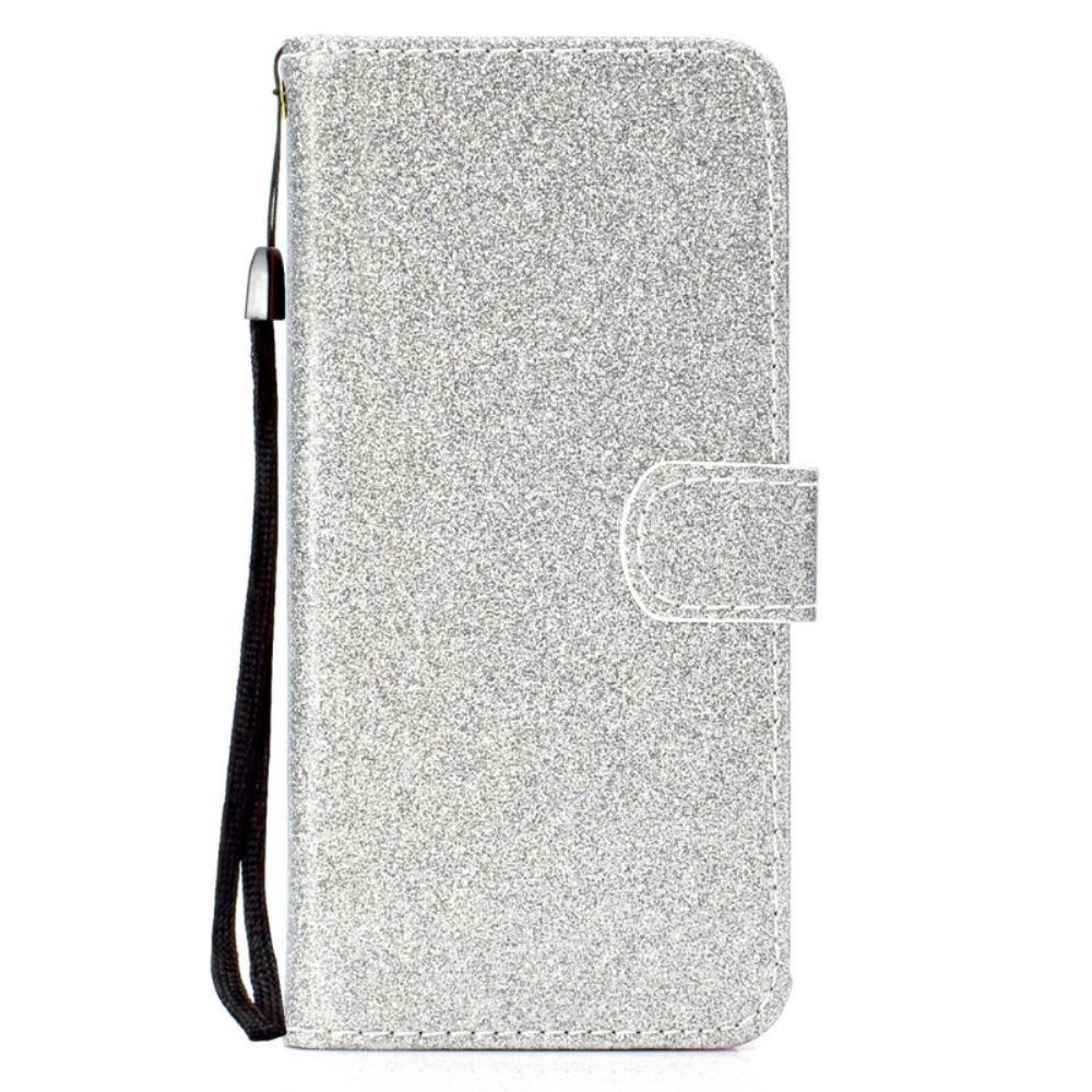 Flip Case voor iPhone 12 / 12 Pro Pailletten