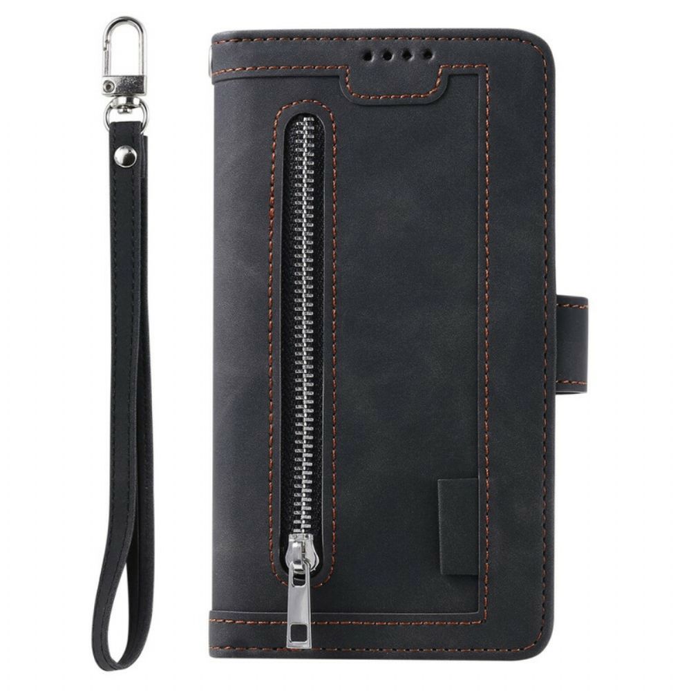 Folio-hoesje voor iPhone 12 / 12 Pro Puntentas 9 Kaarthouder