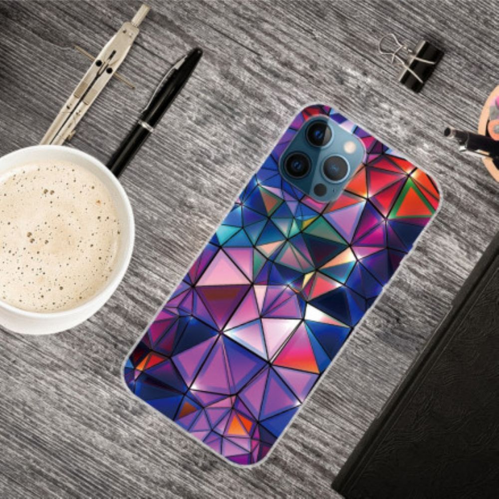 Hoesje voor iPhone 12 / 12 Pro Flexibele Geometrie