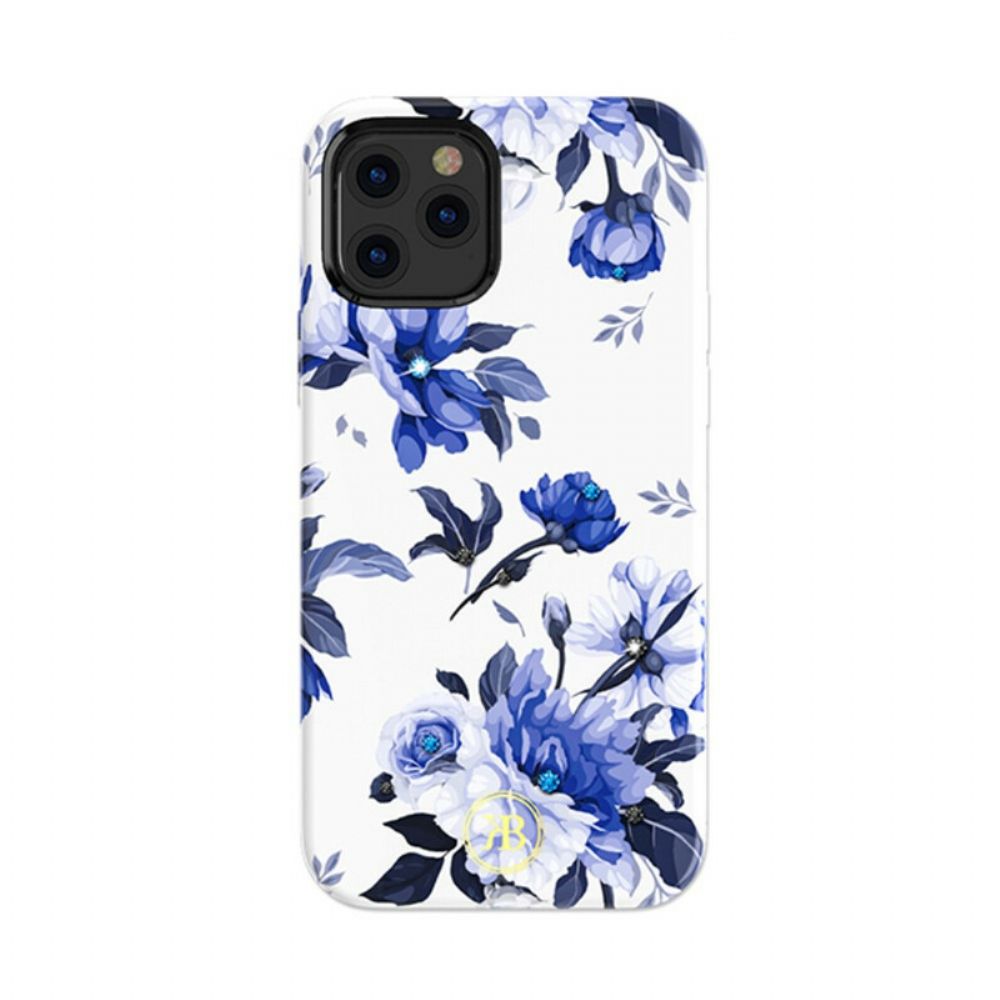 Hoesje voor iPhone 12 / 12 Pro Kingxbar Bloemen