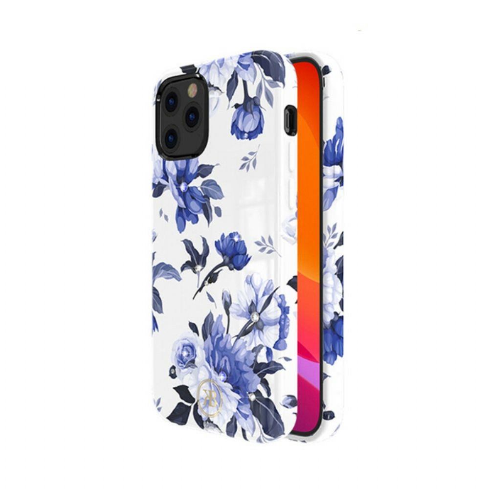 Hoesje voor iPhone 12 / 12 Pro Kingxbar Bloemen