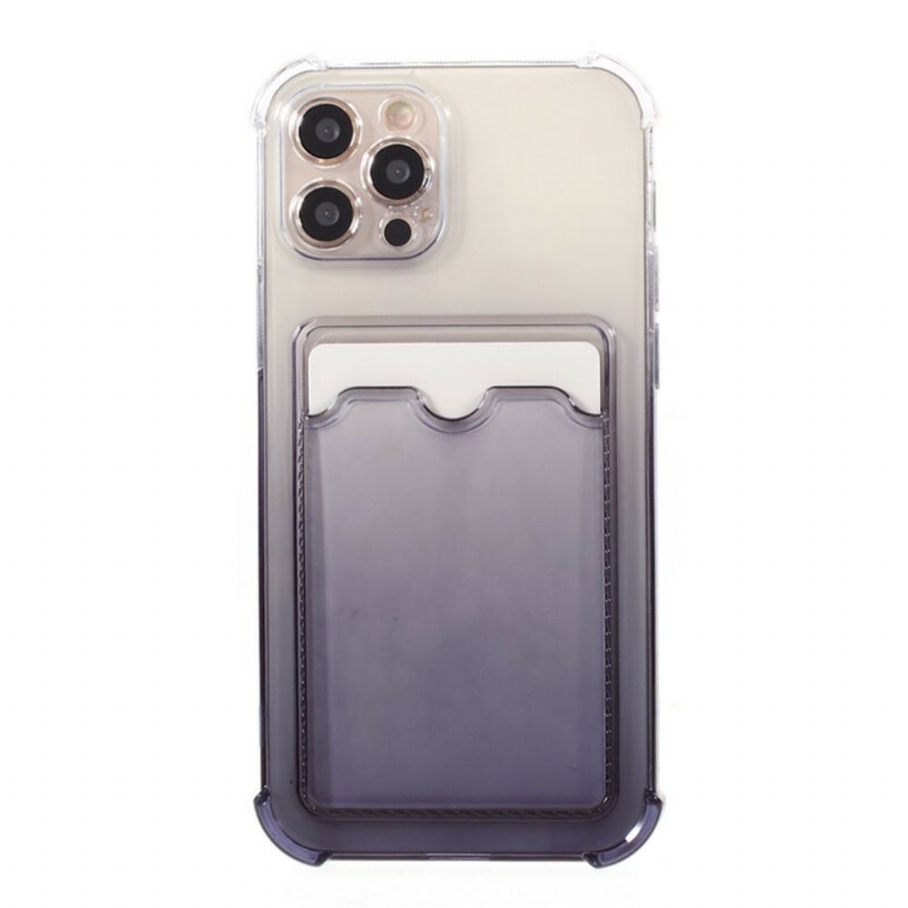 Telefoonhoesje voor iPhone 12 / 12 Pro Verloop Kaarthouder Wissen