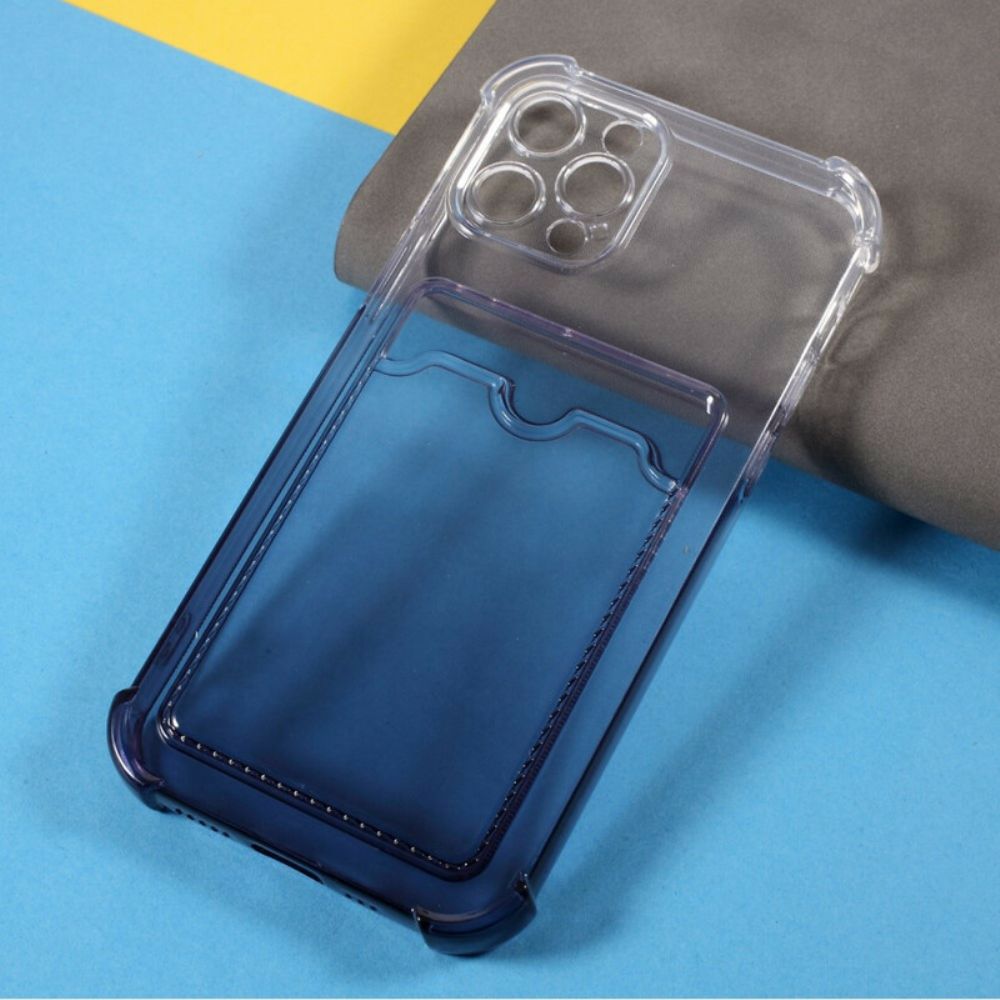 Telefoonhoesje voor iPhone 12 / 12 Pro Verloop Kaarthouder Wissen