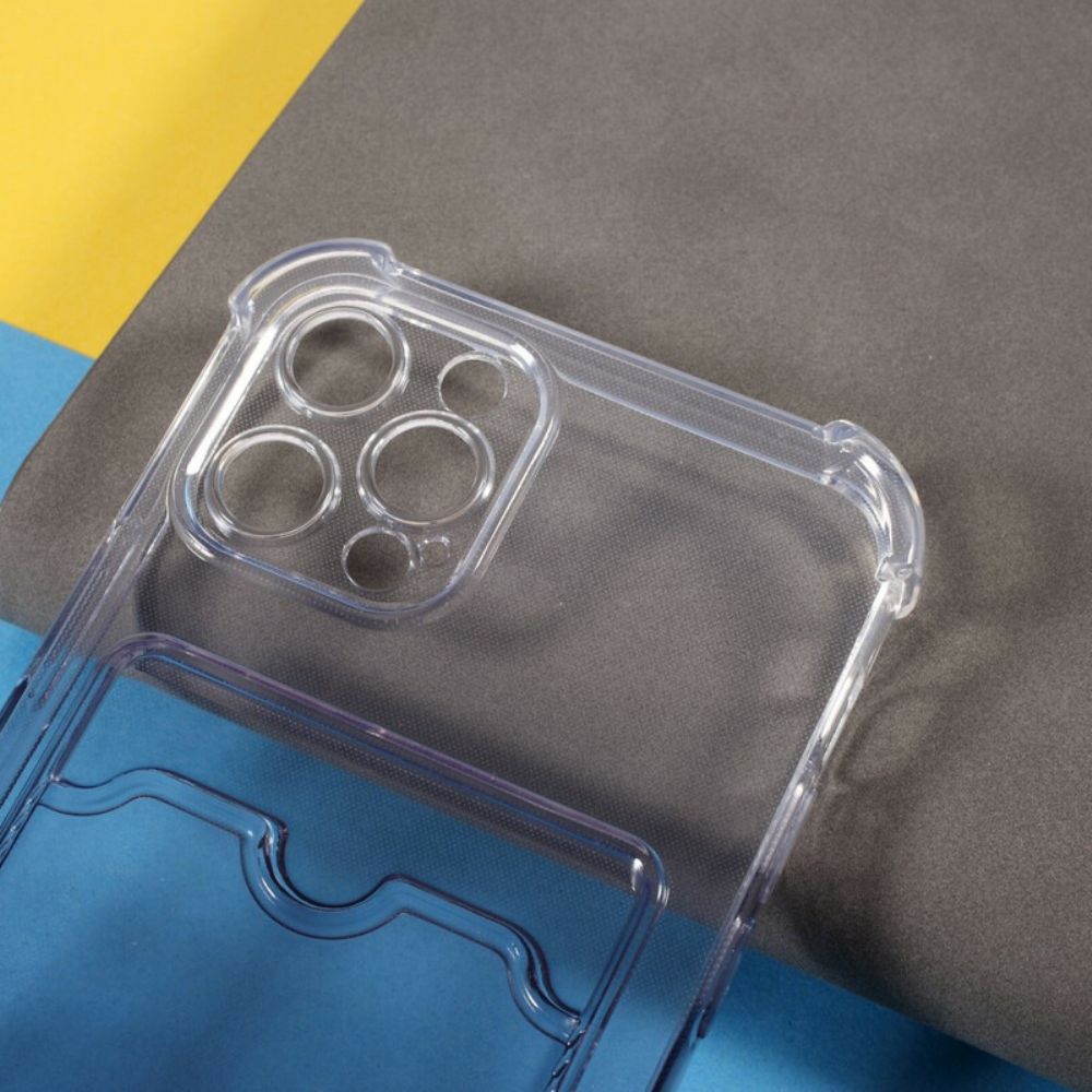 Telefoonhoesje voor iPhone 12 / 12 Pro Verloop Kaarthouder Wissen