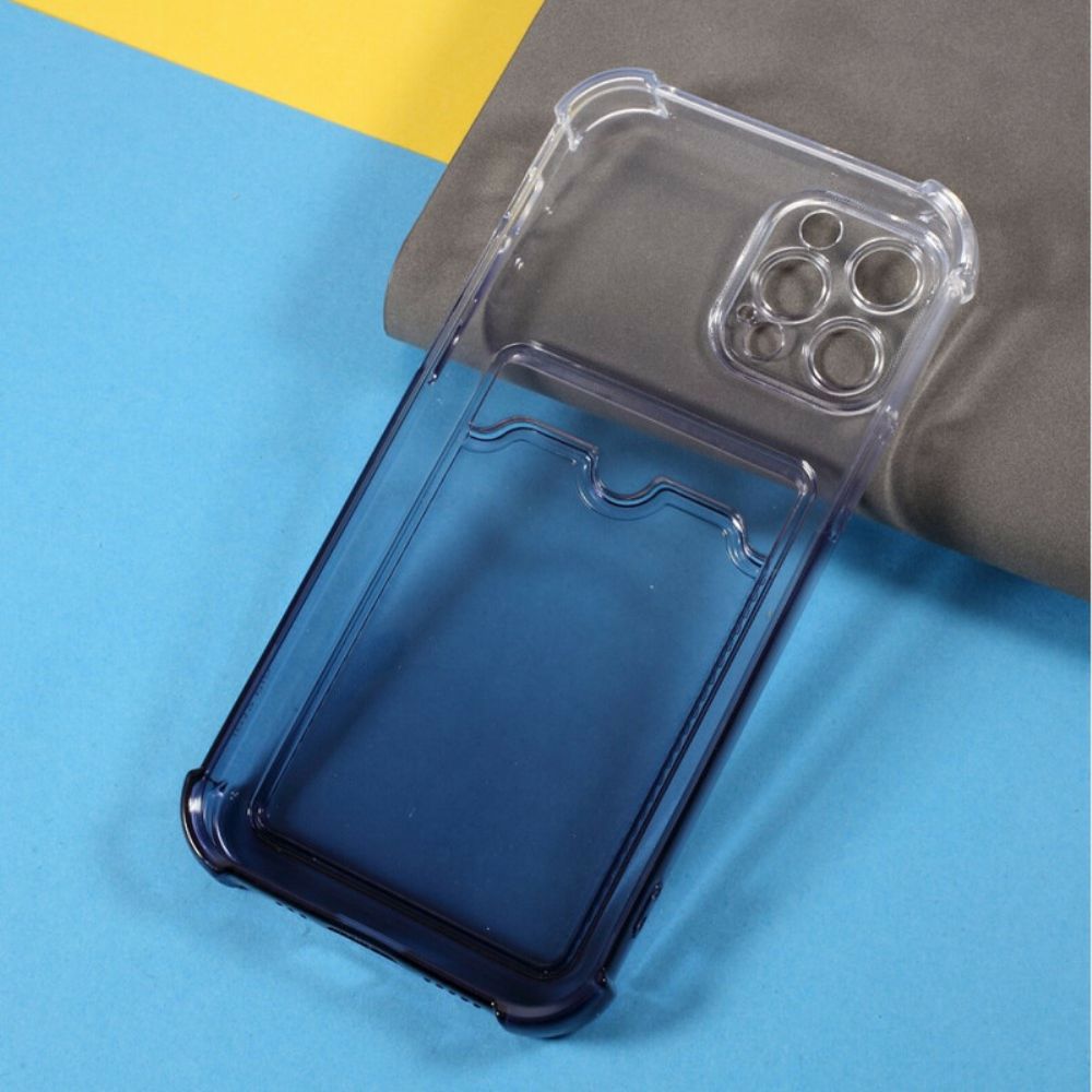 Telefoonhoesje voor iPhone 12 / 12 Pro Verloop Kaarthouder Wissen