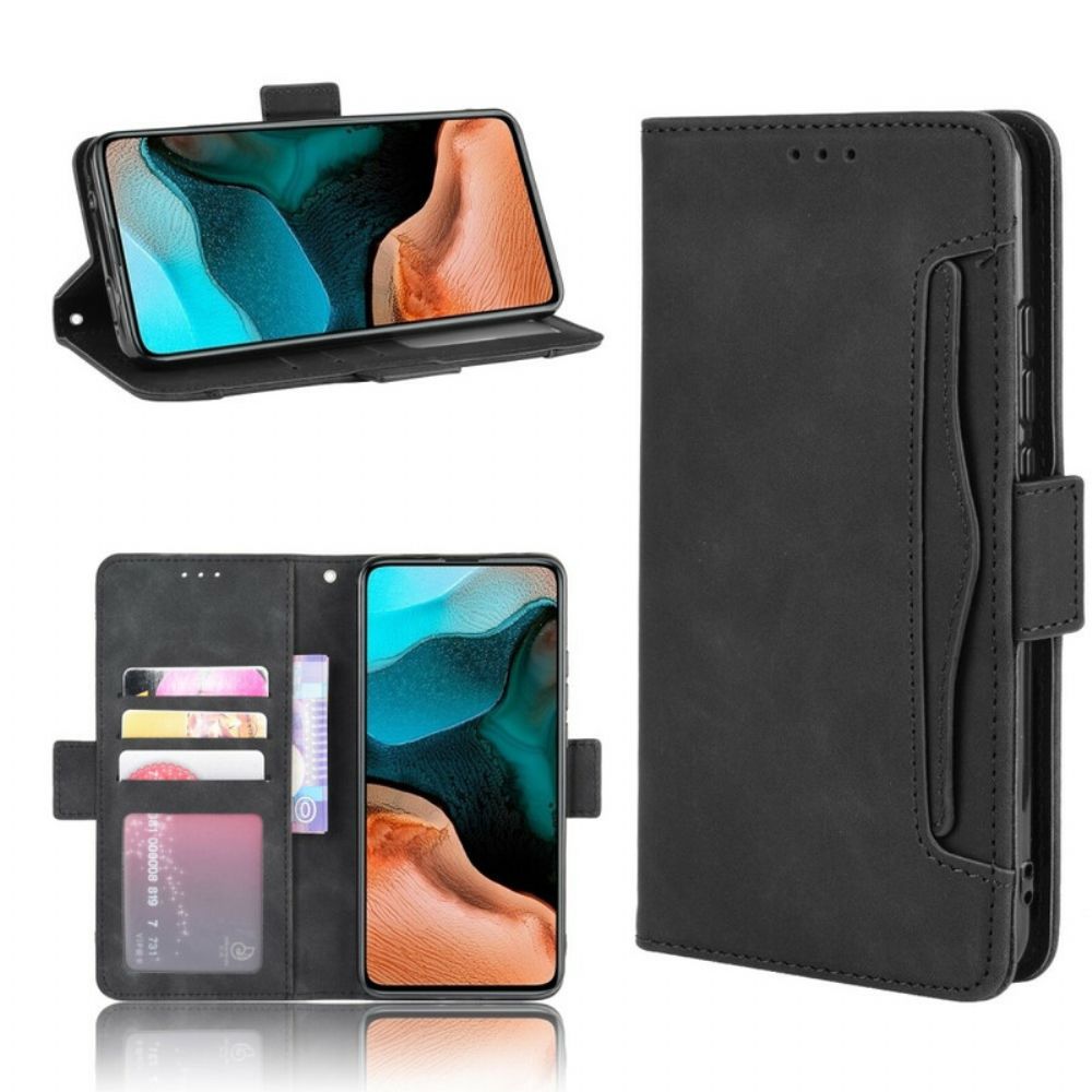 Flip Case voor Poco F2 Pro Eerste Klas Multi-kaart