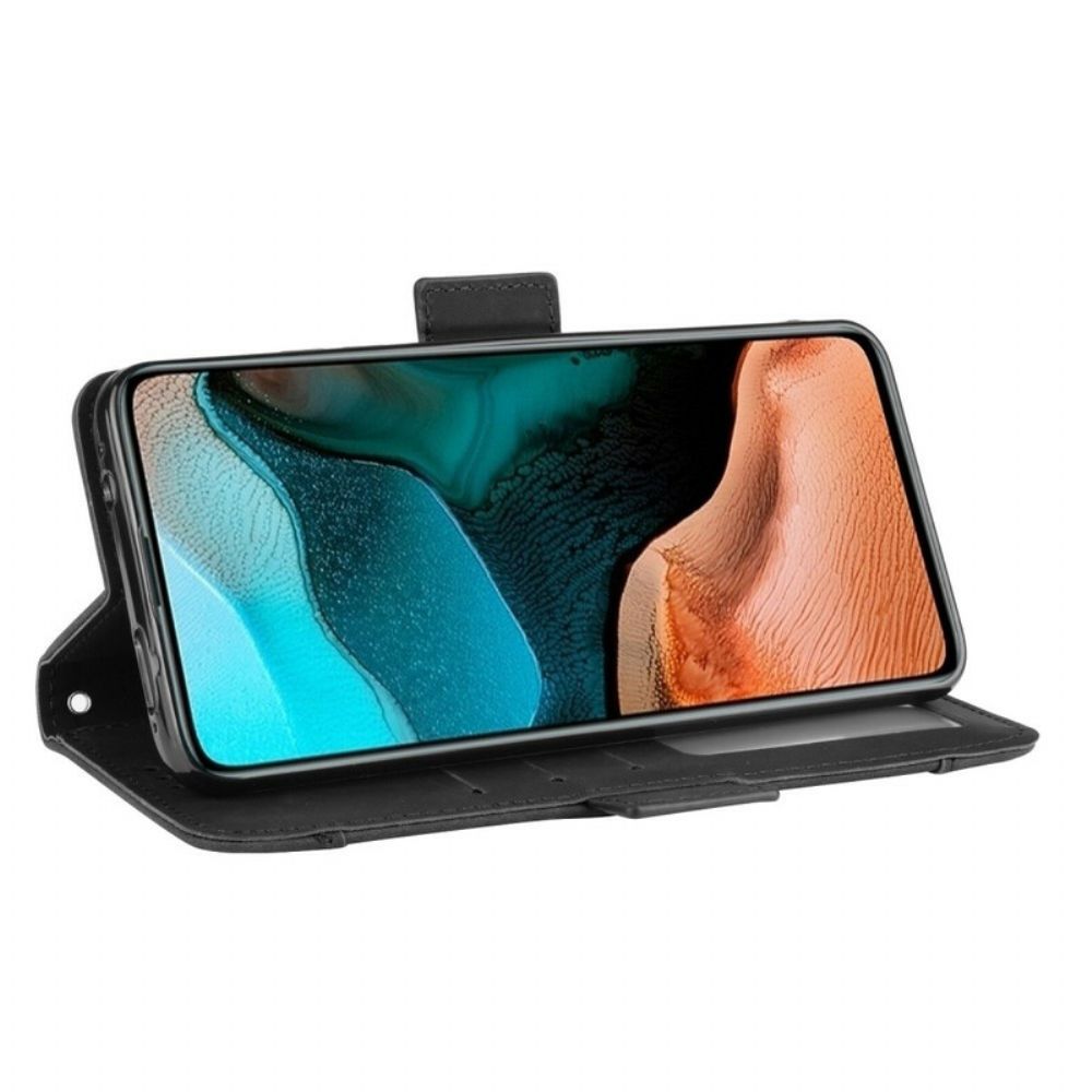 Flip Case voor Poco F2 Pro Eerste Klas Multi-kaart