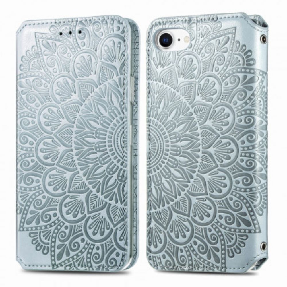 Bescherming Hoesje voor iPhone SE 3 / SE 2 / 8 / 7 Folio-hoesje Mandala's