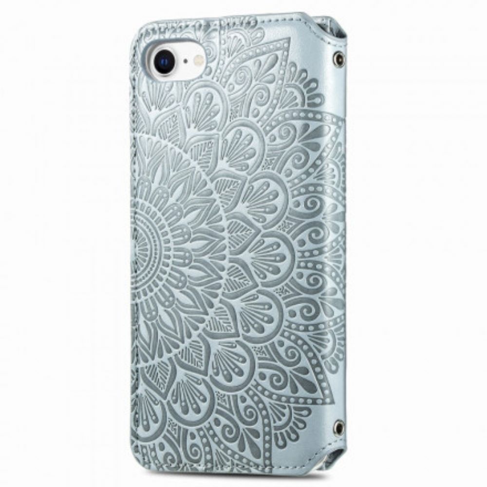 Bescherming Hoesje voor iPhone SE 3 / SE 2 / 8 / 7 Folio-hoesje Mandala's