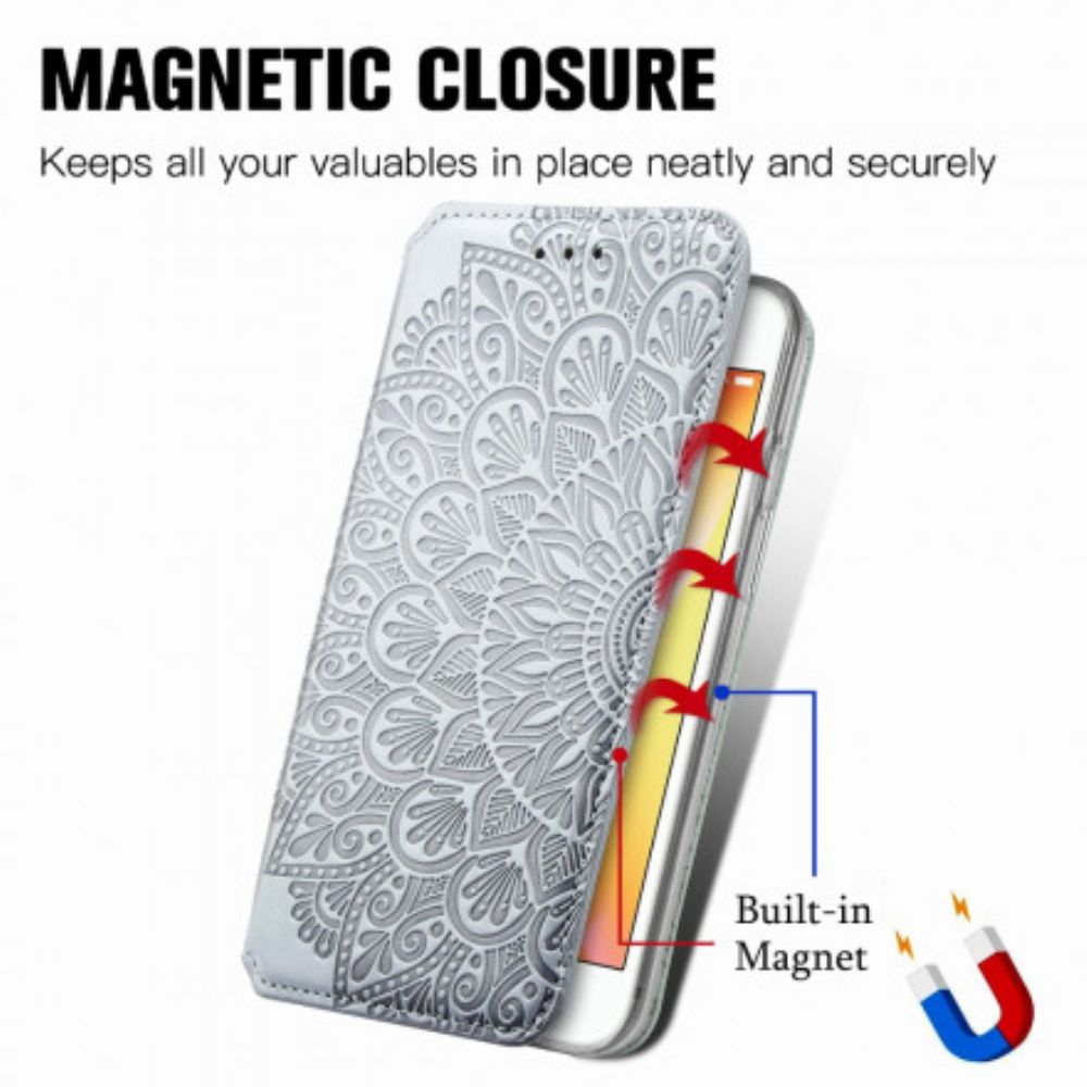 Bescherming Hoesje voor iPhone SE 3 / SE 2 / 8 / 7 Folio-hoesje Mandala's