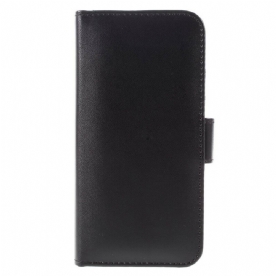 Folio-hoesje voor iPhone SE 3 / SE 2 / 8 / 7 Effen Leerstijl