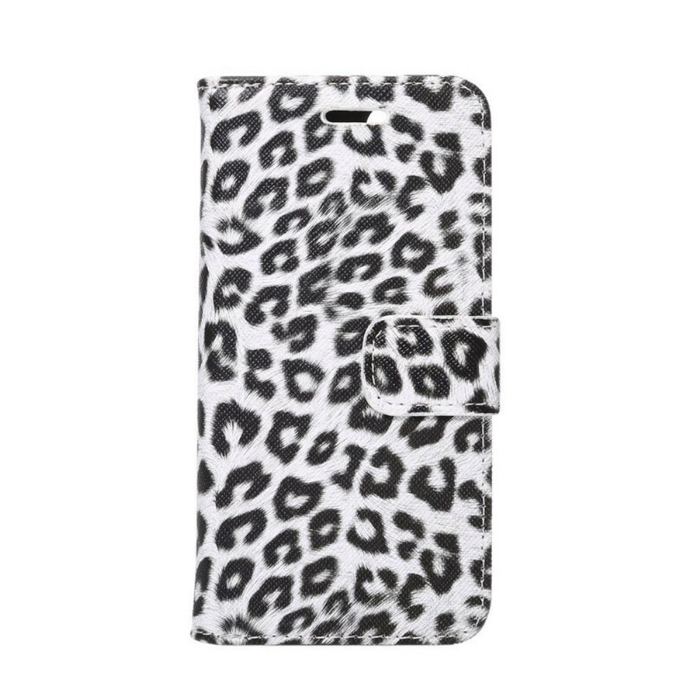 Folio-hoesje voor iPhone SE 3 / SE 2 / 8 / 7 Luipaard