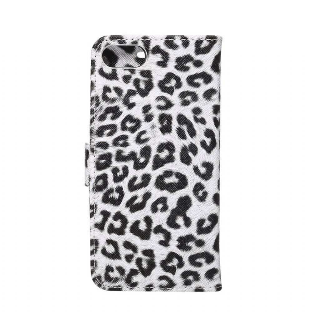 Folio-hoesje voor iPhone SE 3 / SE 2 / 8 / 7 Luipaard