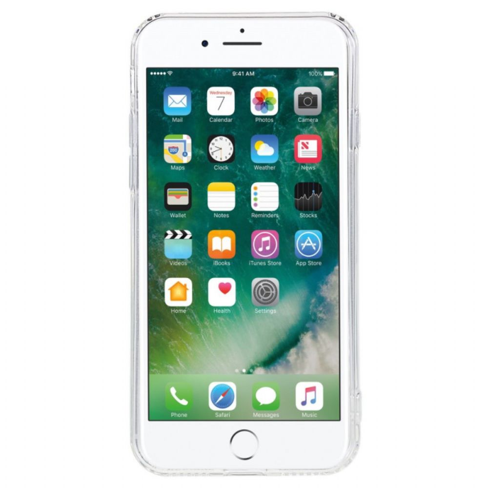 Hoesje voor iPhone SE 3 / SE 2 / 8 / 7 Bloemen Discretie