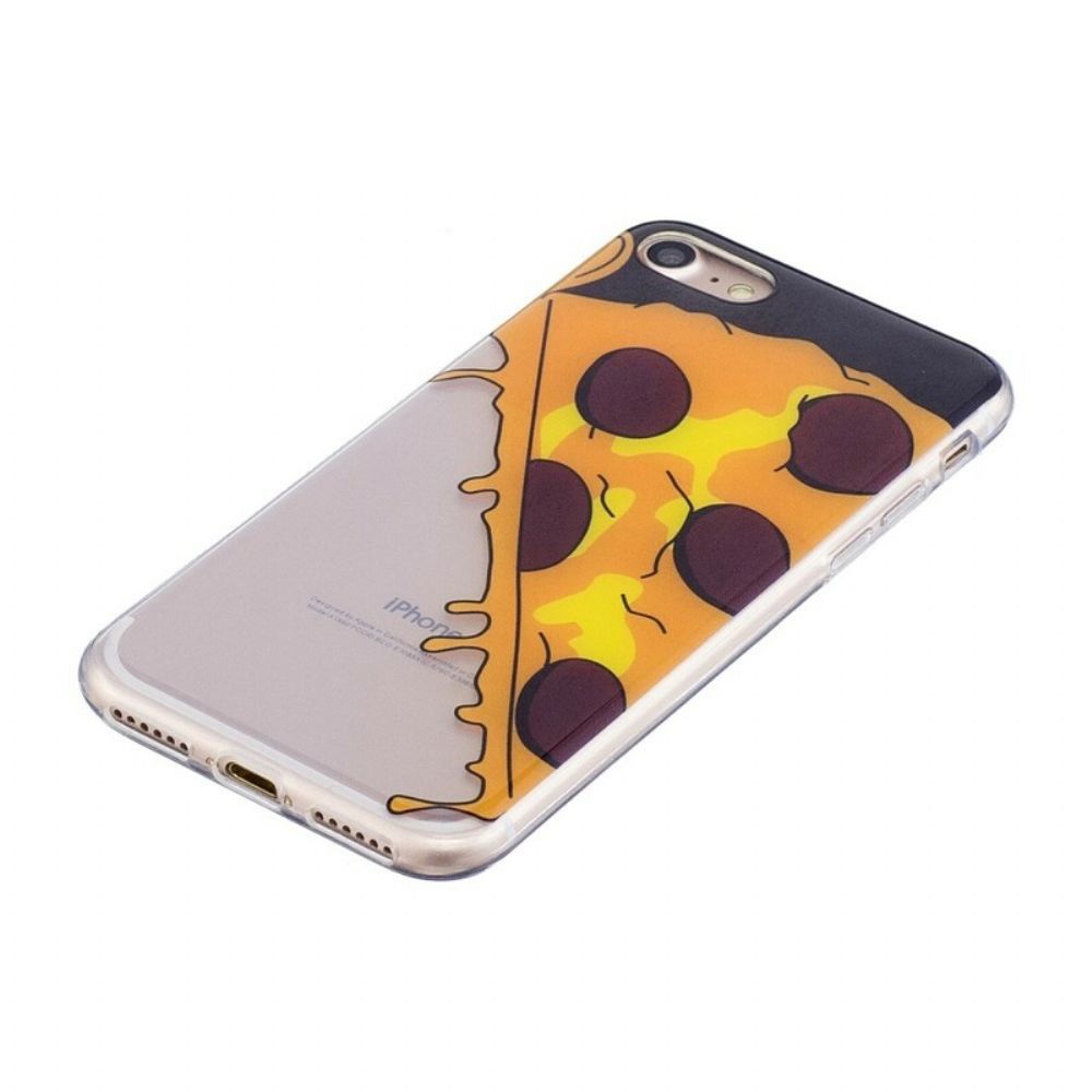 Hoesje voor iPhone SE 3 / SE 2 / 8 / 7 Hete Pizza