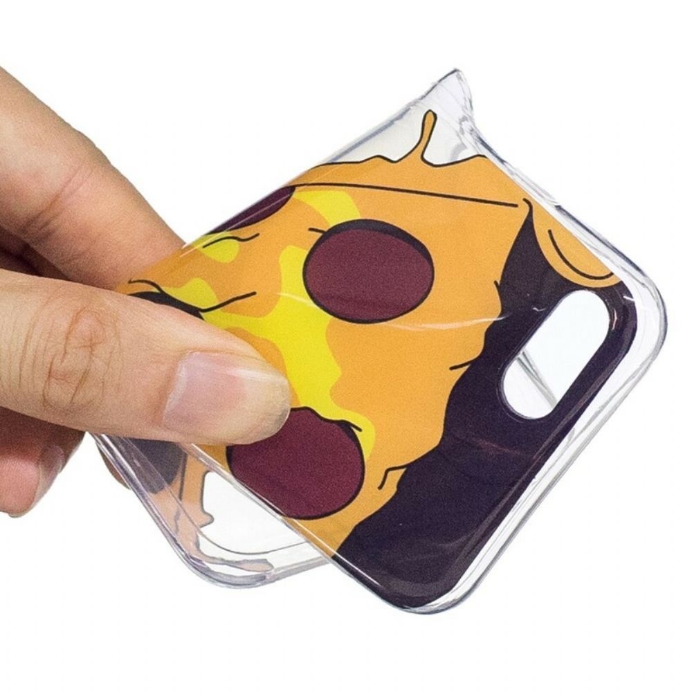 Hoesje voor iPhone SE 3 / SE 2 / 8 / 7 Hete Pizza