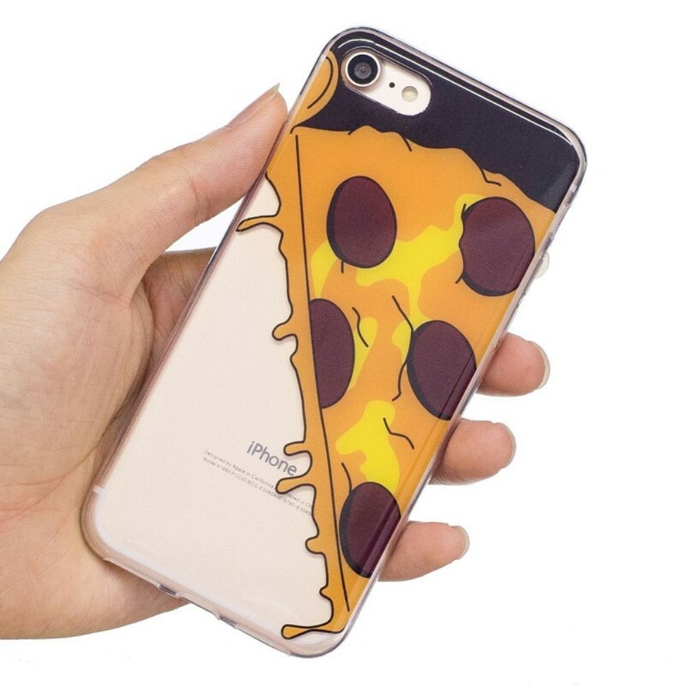 Hoesje voor iPhone SE 3 / SE 2 / 8 / 7 Hete Pizza