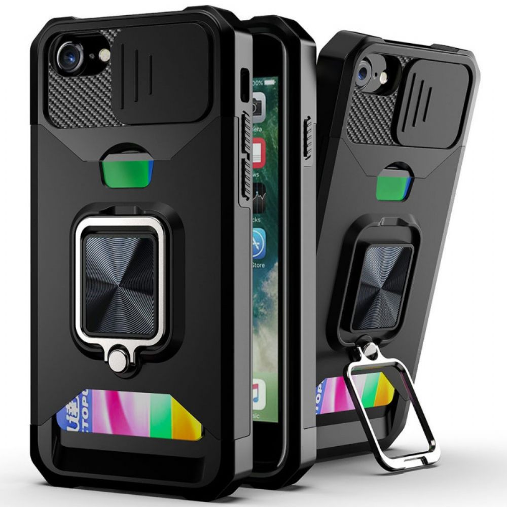Hoesje voor iPhone SE 3 / SE 2 / 8 / 7 Multifunctioneel