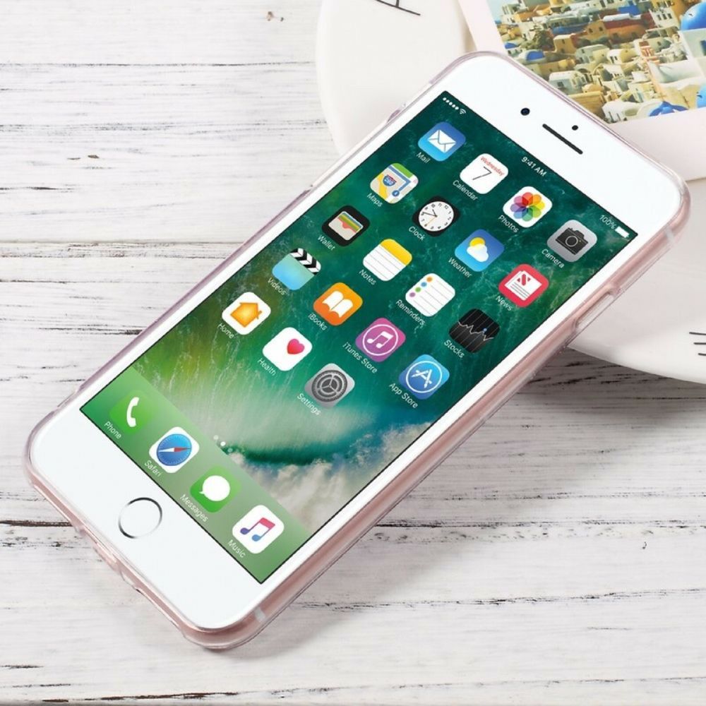 Hoesje voor iPhone SE 3 / SE 2 / 8 / 7 Premium Glitter