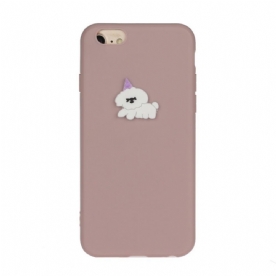 Hoesje voor iPhone SE 3 / SE 2 / 8 / 7 Siliconen Hond
