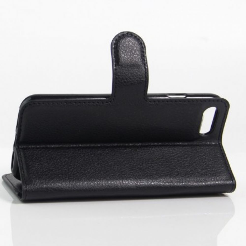 Leren Hoesje voor iPhone SE 3 / SE 2 / 8 / 7 Klassiek