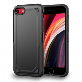 Telefoonhoesje voor iPhone SE 3 / SE 2 / 8 / 7 Stijf Metaaleffect