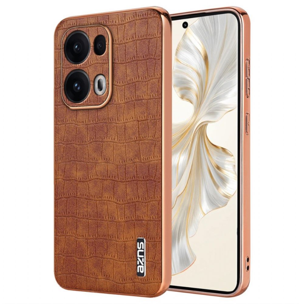 Case Hoesje Oppo Reno 13 Pro 5g Telefoonhoesje Azns Krokodillenstijl