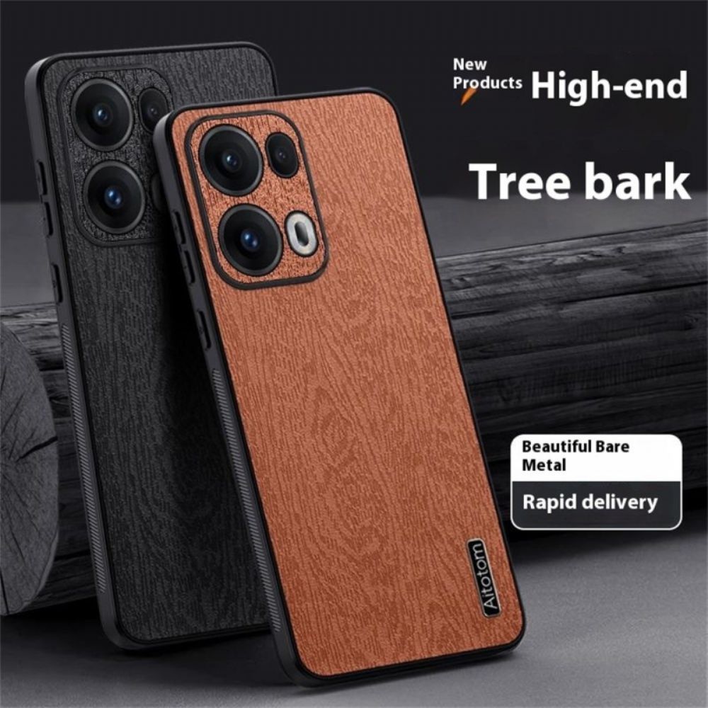 Case Hoesje Oppo Reno 13 Pro 5g Telefoonhoesje Houtnerf