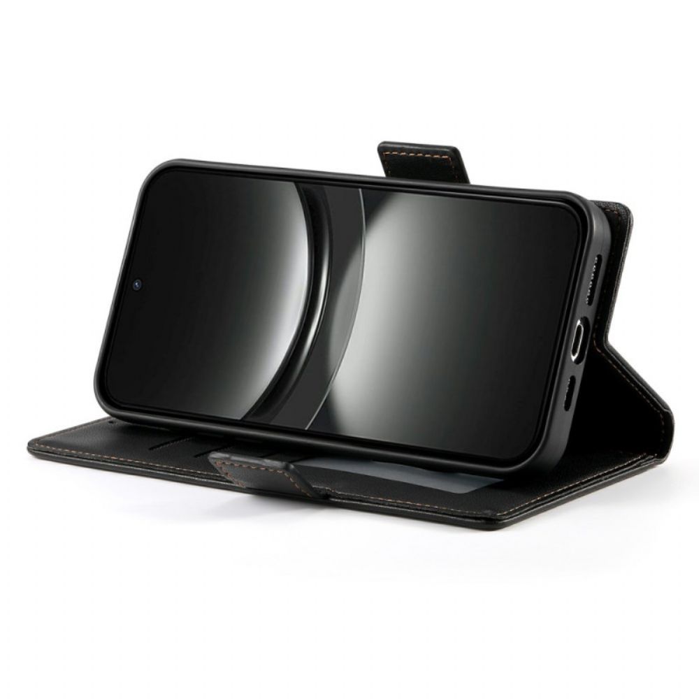 Flip Case Leren Oppo Reno 13 Pro 5g Klinknagel