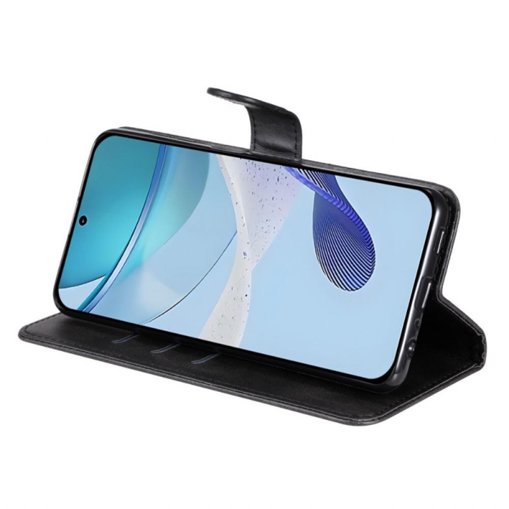 Leren Hoesje Voor Oppo Reno 13 Pro 5g Etui Met Rits