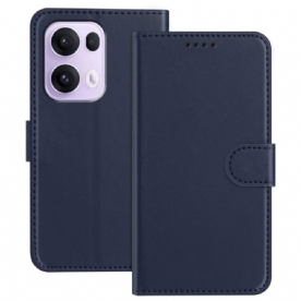 Leren Hoesje Voor Oppo Reno 13 Pro 5g Hybride