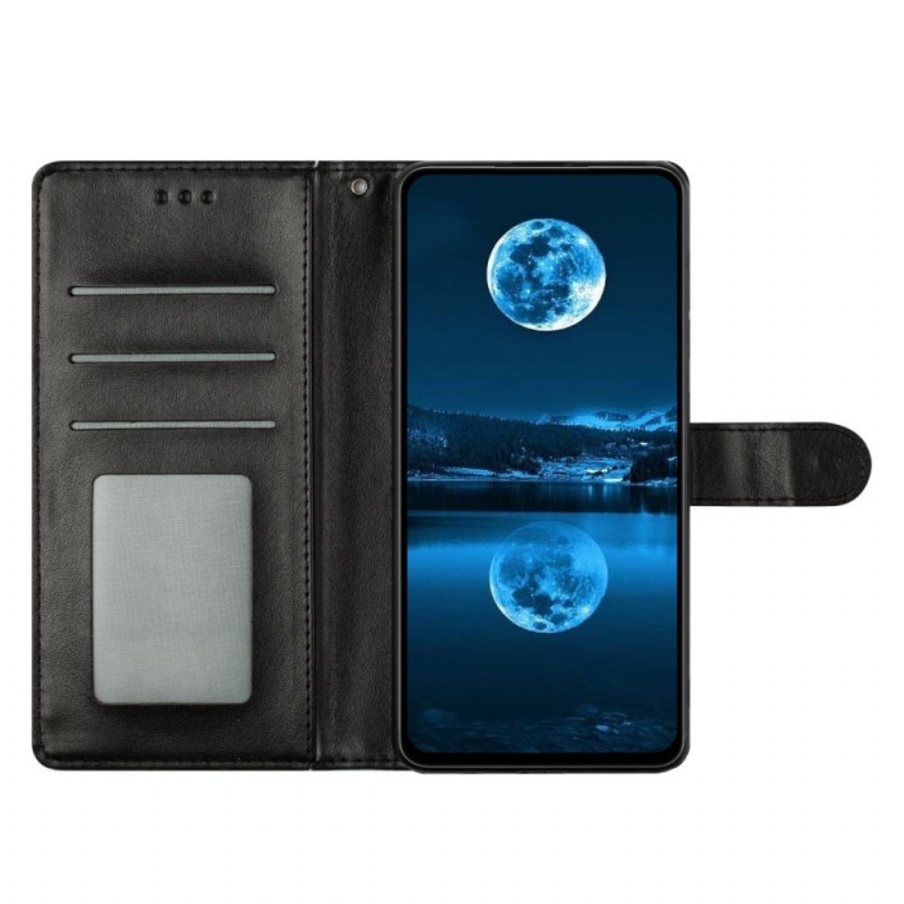 Leren Hoesje Voor Oppo Reno 13 Pro 5g Kunstleer