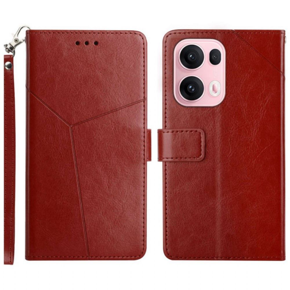 Leren Hoesje Voor Oppo Reno 13 Pro 5g Nieuw