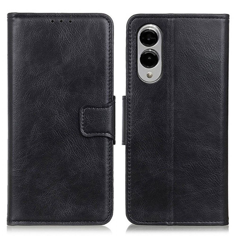 Bescherming Hoesje Samsung Galaxy S25 5g Edge Bruin Design