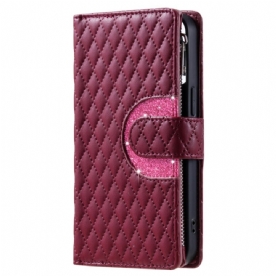 Bescherming Hoesje Samsung Galaxy S25 5g Edge Gewatteerde Portemonnee