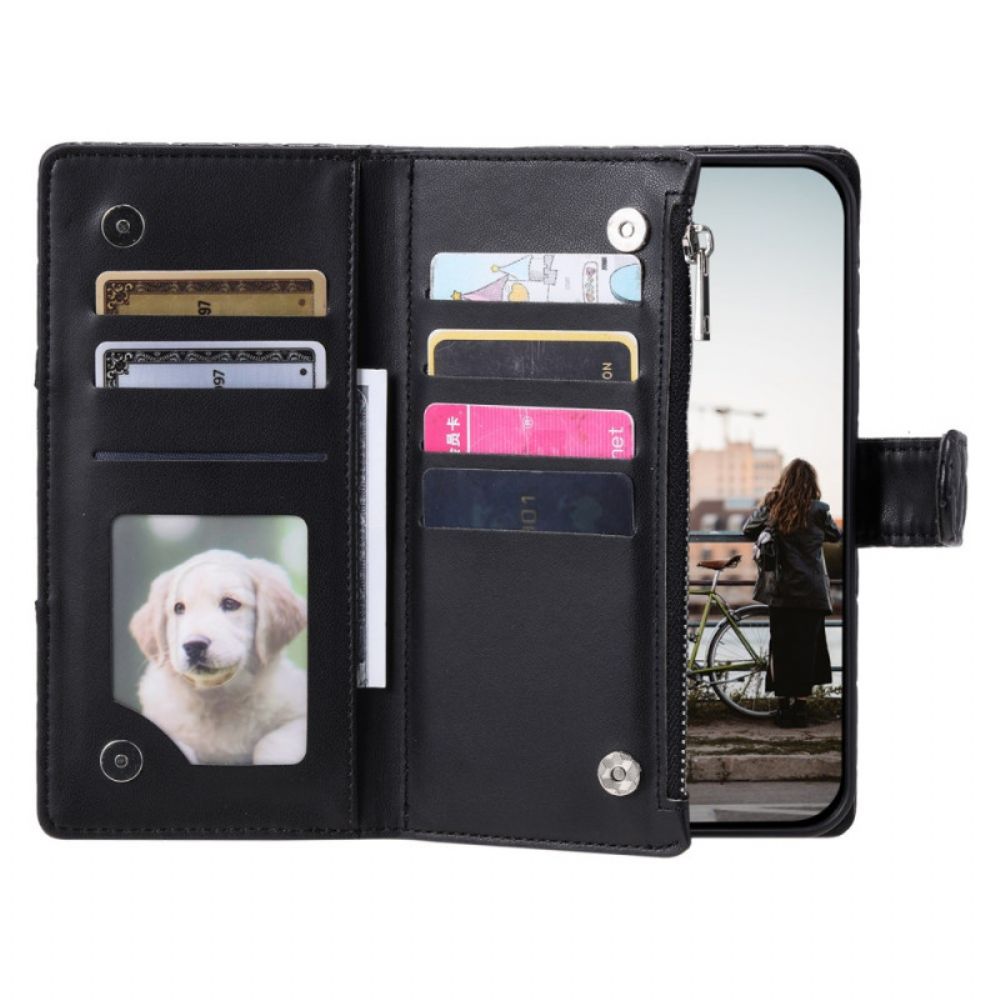 Bescherming Hoesje Samsung Galaxy S25 5g Edge Gewatteerde Portemonnee