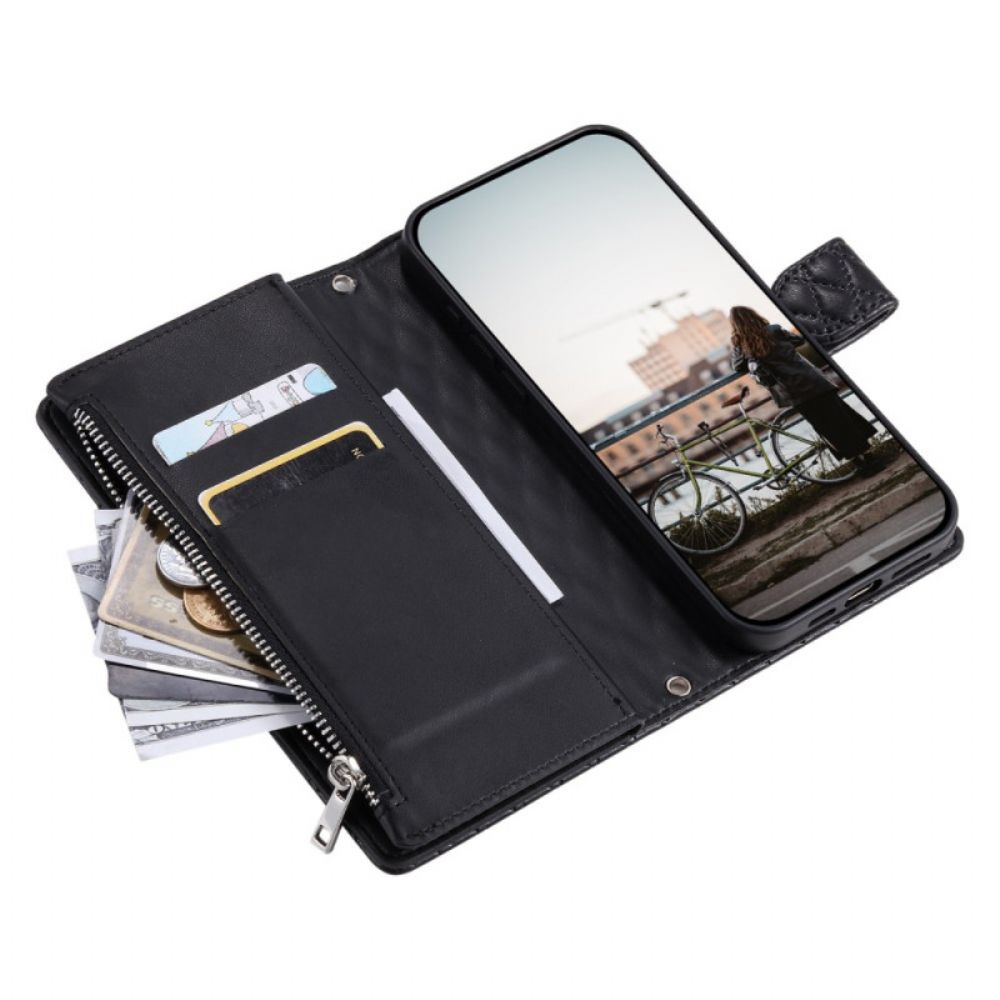 Bescherming Hoesje Samsung Galaxy S25 5g Edge Gewatteerde Portemonnee