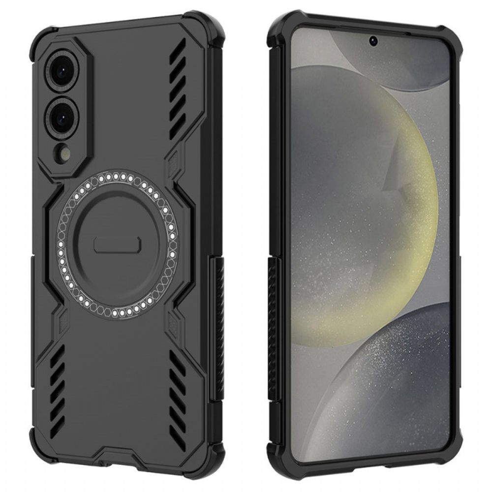 Case Hoesje Samsung Galaxy S25 5g Edge Telefoonhoesje Ademend Pantser