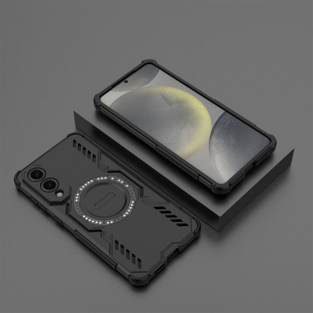 Case Hoesje Samsung Galaxy S25 5g Edge Telefoonhoesje Ademend Pantser