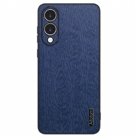 Case Hoesje Samsung Galaxy S25 5g Edge Telefoonhoesje Azns Houteffect