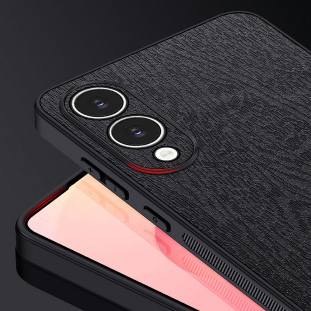 Case Hoesje Samsung Galaxy S25 5g Edge Telefoonhoesje Azns Houteffect