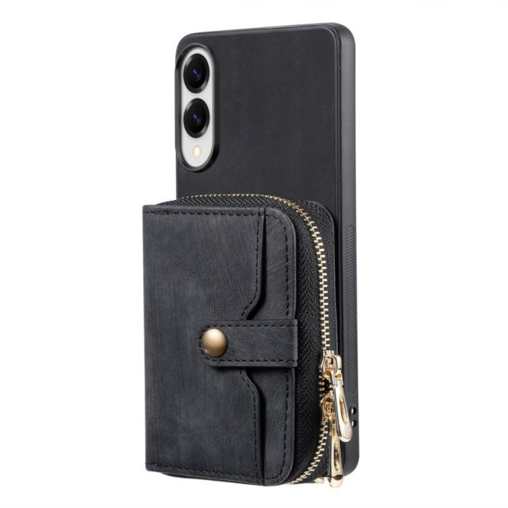 Case Hoesje Samsung Galaxy S25 5g Edge Telefoonhoesje De Chique Nomad Met Schouderriem