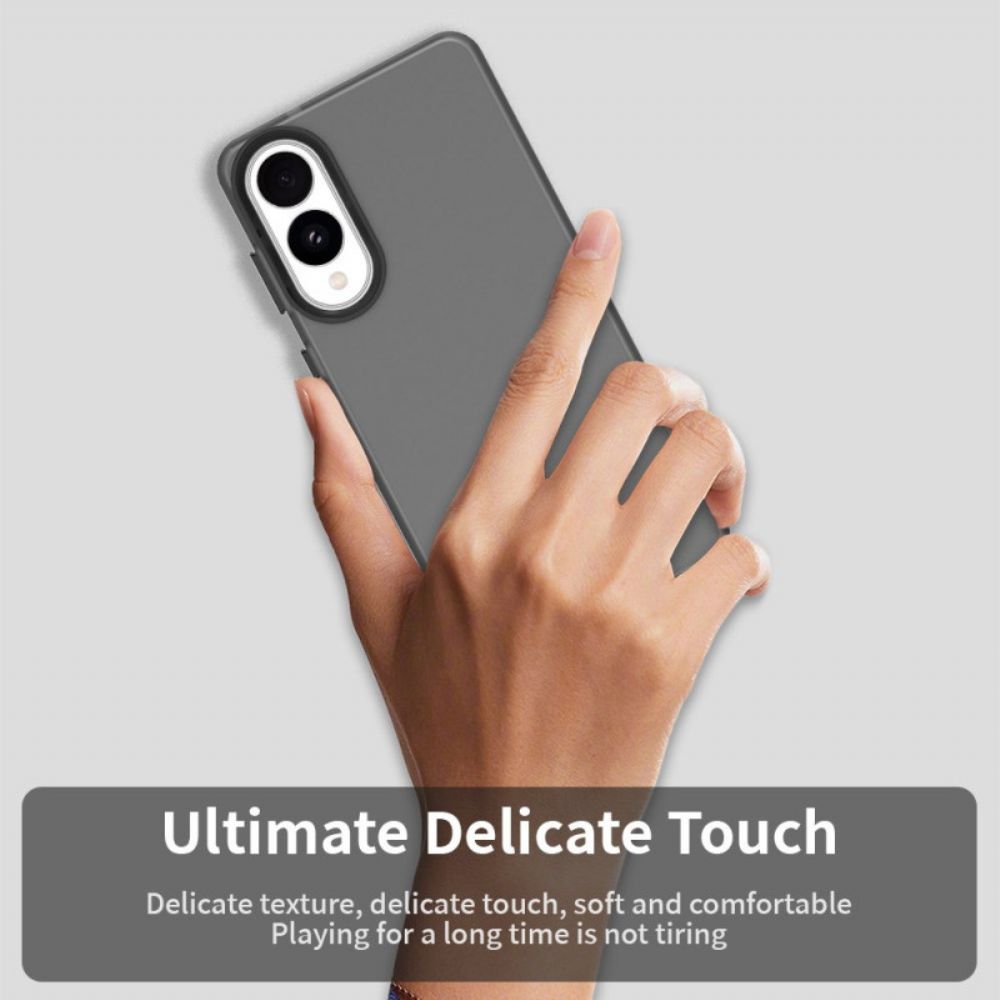 Case Hoesje Samsung Galaxy S25 5g Edge Telefoonhoesje Hybride