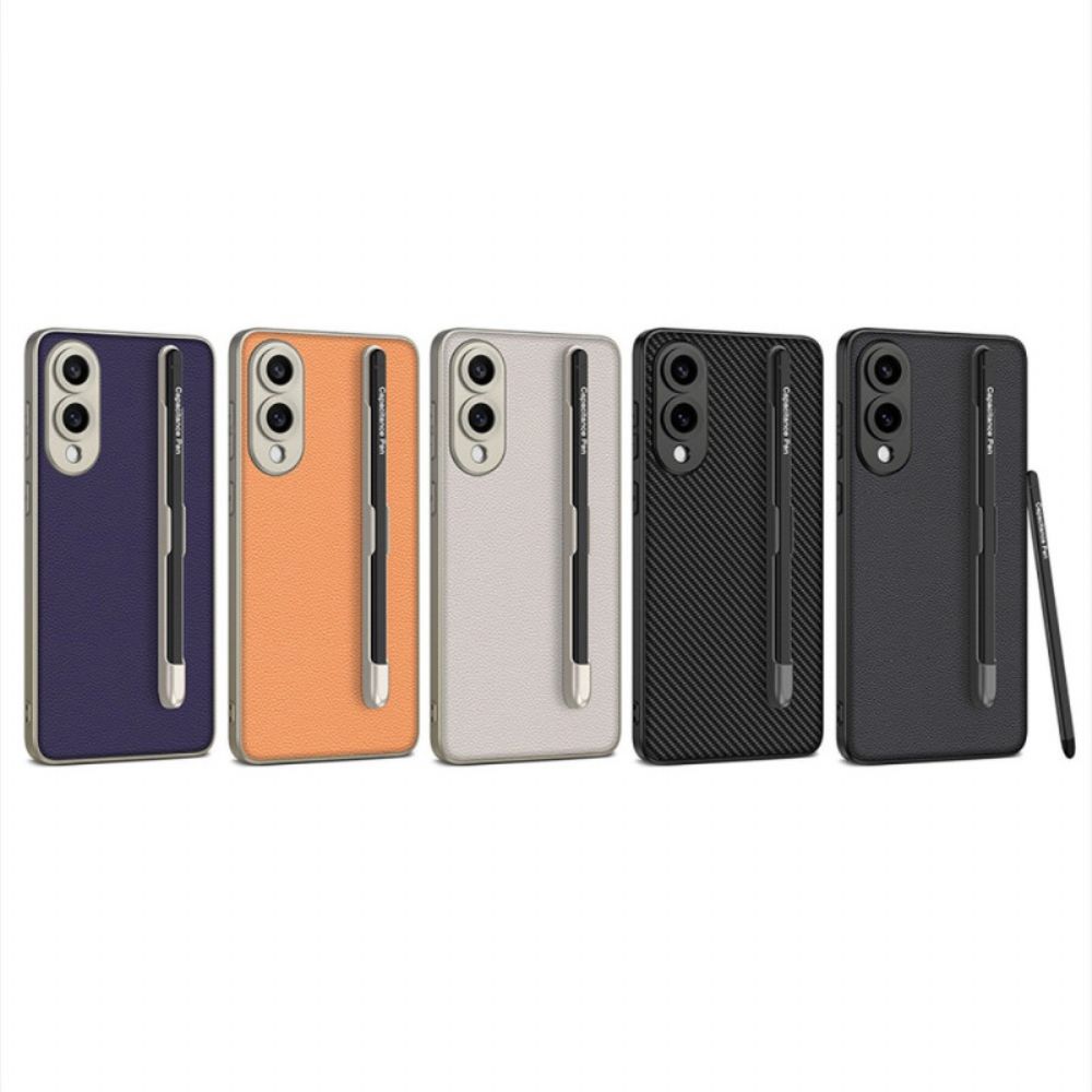 Case Hoesje Samsung Galaxy S25 5g Edge Telefoonhoesje Stylushouder