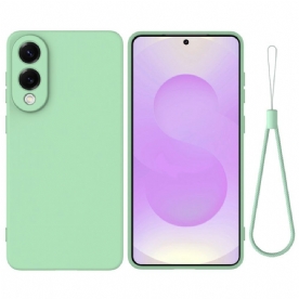 Case Hoesje Samsung Galaxy S25 5g Edge Telefoonhoesje Vloeibare Siliconen